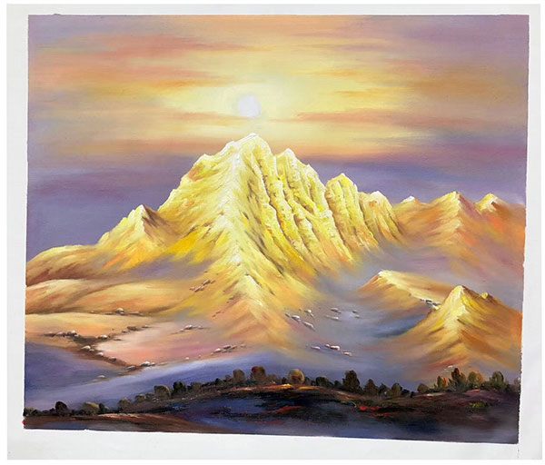 Kompatibel Landschaft für JAHRRIESNGE snow-mountain-lpg1647 Compatible Landschaft JAHRRIESNGE for snow-mountain-lpg1647