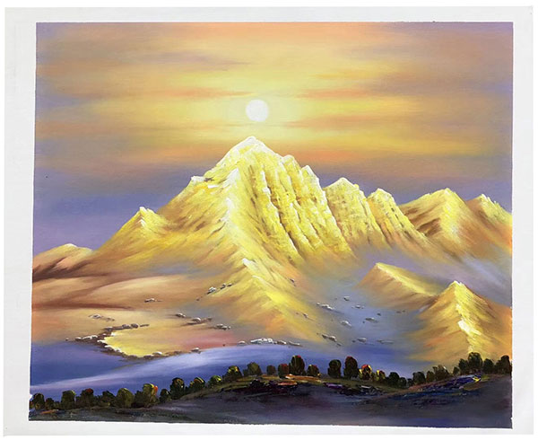 Kompatibel Landschaft für JAHRRIESNGE snow-mountain-lpg1649 Compatible Landschaft JAHRRIESNGE for snow-mountain-lpg1649