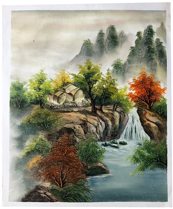 Kompatibel Landschaft für JAHRRIESNGE waterfall-lpg1674 Compatible Landschaft JAHRRIESNGE for waterfall-lpg1674