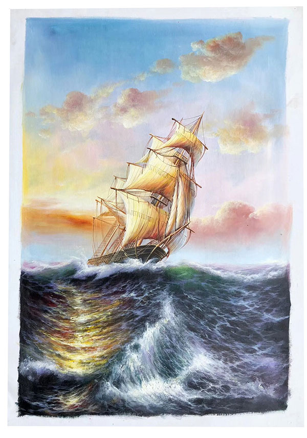 Kompatibel Landschaft für JAHRRIESNGE sailboat-lpg1679 Compatible Landschaft JAHRRIESNGE for sailboat-lpg1679