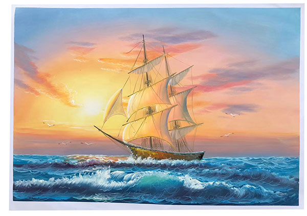 Kompatibel Landschaft für JAHRRIESNGE sailboat-lpg1684 Compatible Landschaft JAHRRIESNGE for sailboat-lpg1684
