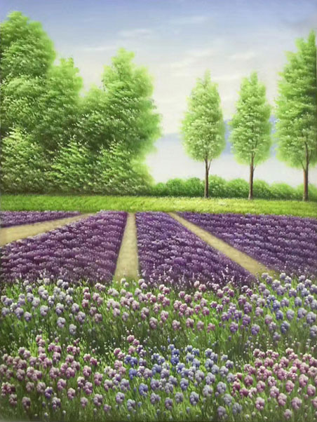 Kompatibel Landschaft für JAHRRIESNGE lavender-lpg1706 Compatible Landschaft JAHRRIESNGE for lavender-lpg1706