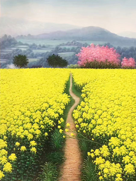 Kompatibel Landschaft für JAHRRIESNGE yellow-flowers-lpg1708 Compatible Landschaft JAHRRIESNGE for yellow-flowers-lpg1708