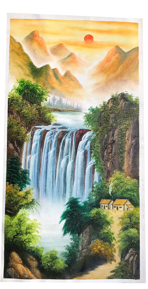 Kompatibel Landschaft für JAHRRIESNGE waterfall-lpg1763 Compatible Landschaft JAHRRIESNGE for waterfall-lpg1763