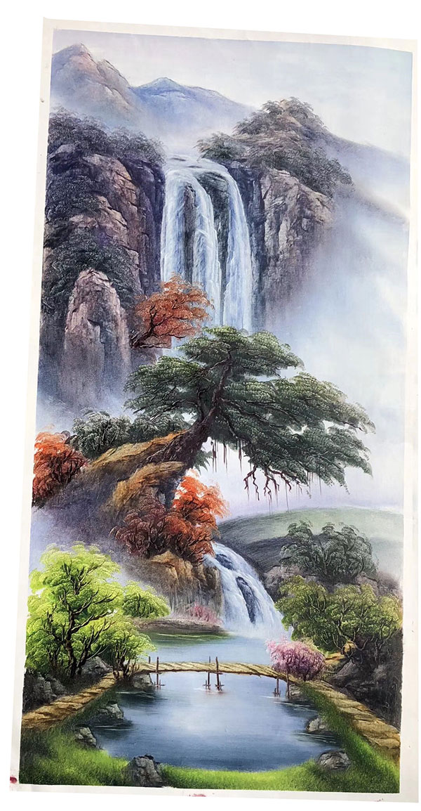 Kompatibel Landschaft für JAHRRIESNGE waterfall-lpg1765 Compatible Landschaft JAHRRIESNGE for waterfall-lpg1765