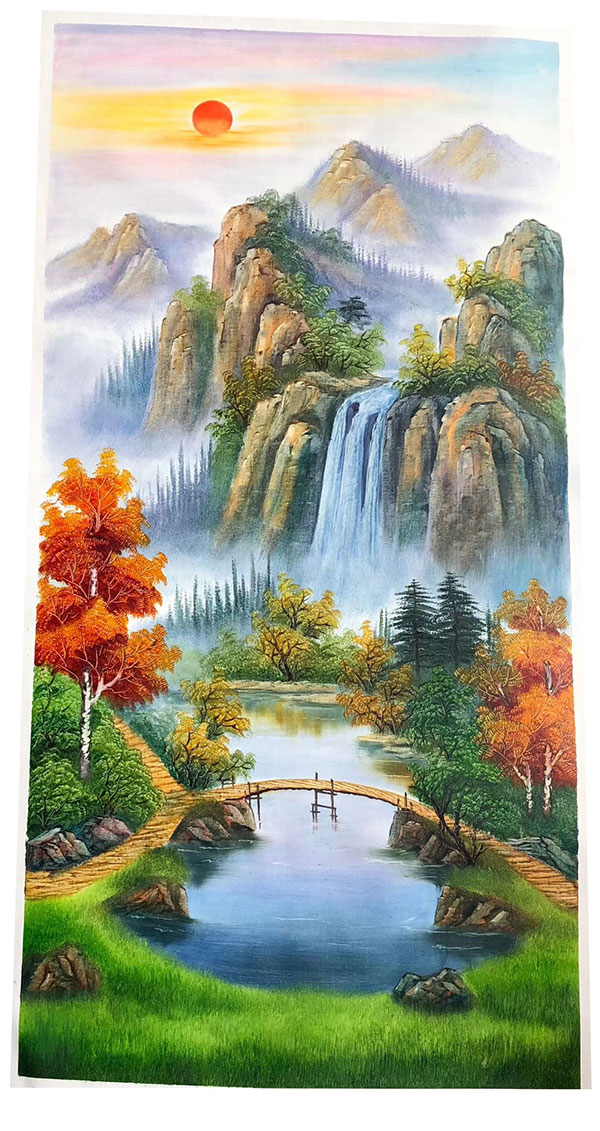 Kompatibel Landschaft für JAHRRIESNGE waterfall-lpg1766 Compatible Landschaft JAHRRIESNGE for waterfall-lpg1766