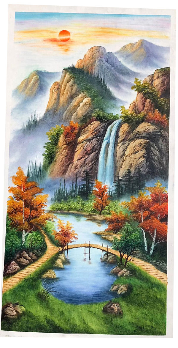 Kompatibel Landschaft für JAHRRIESNGE waterfall-lpg1773 Compatible Landschaft JAHRRIESNGE for waterfall-lpg1773