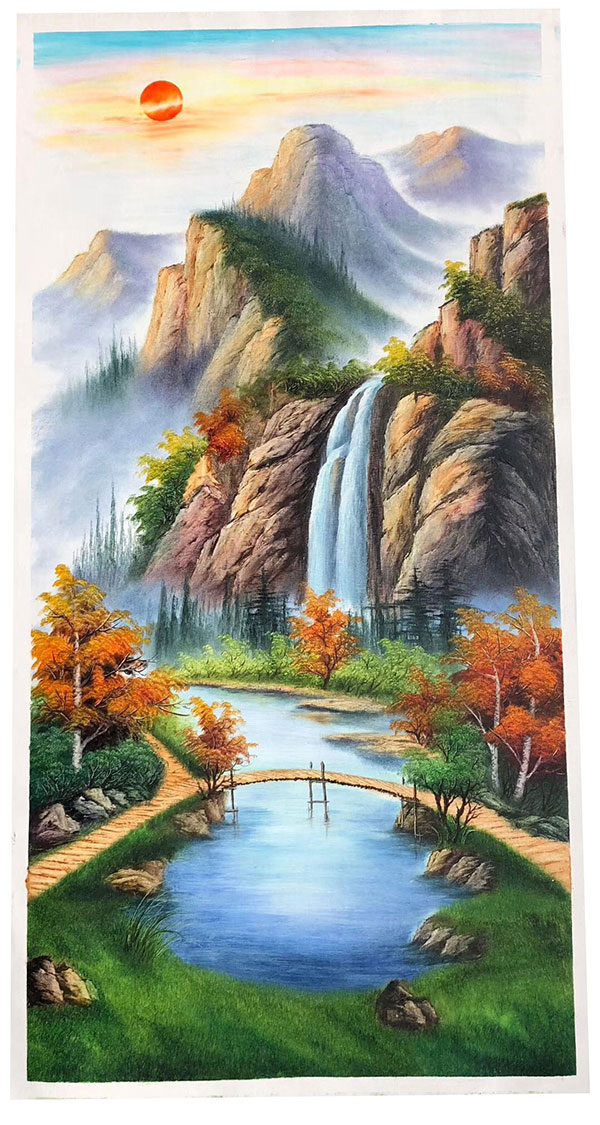 Kompatibel Landschaft für JAHRRIESNGE waterfall-lpg1774 Compatible Landschaft JAHRRIESNGE for waterfall-lpg1774