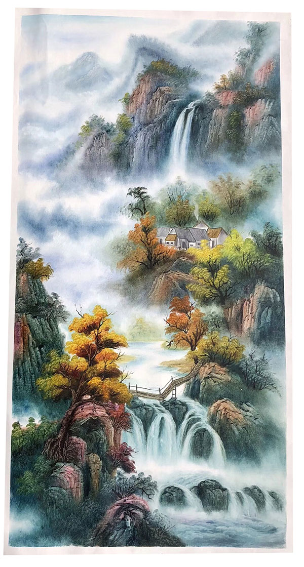 Kompatibel Landschaft für JAHRRIESNGE waterfall-lpg1779 Compatible Landschaft JAHRRIESNGE for waterfall-lpg1779