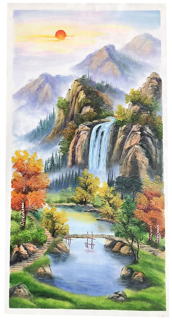 Kompatibel Landschaft für JAHRRIESNGE waterfall-lpg1785 Compatible Landschaft JAHRRIESNGE for waterfall-lpg1785