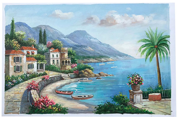 Kompatibel Landschaft für JAHRRIESNGE city-by-the-sea-lpg1817 Compatible Landschaft JAHRRIESNGE for city-by-the-sea-lpg1817