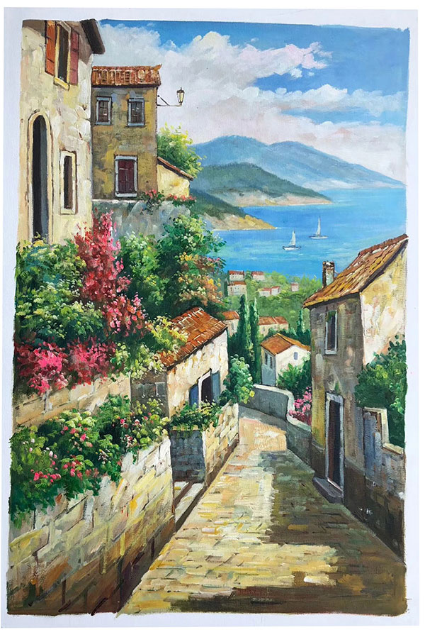 Kompatibel Landschaft für JAHRRIESNGE city-by-the-sea-lpg1833 Compatible Landschaft JAHRRIESNGE for city-by-the-sea-lpg1833