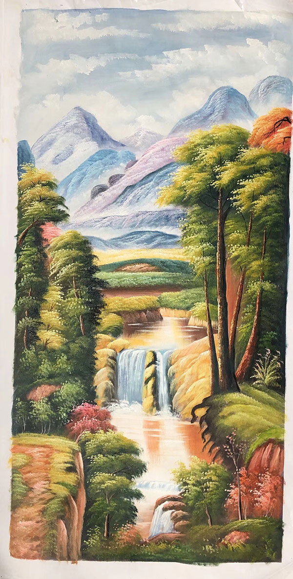 Kompatibel Landschaft für JAHRRIESNGE waterfall-lpg1853 Compatible Landschaft JAHRRIESNGE for waterfall-lpg1853