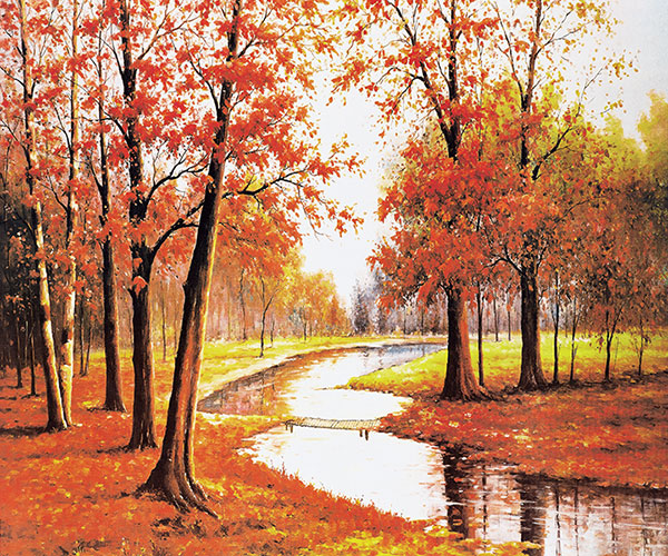 Kompatibel Landschaft für JAHRRIESNGE red leaves lpg2383 Compatible Landschaft JAHRRIESNGE for red leaves lpg2383