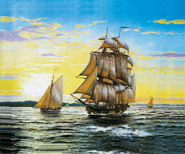 Kompatibel Landschaft für JAHRRIESNGE sailboat lpg2385 Compatible Landschaft JAHRRIESNGE for sailboat lpg2385