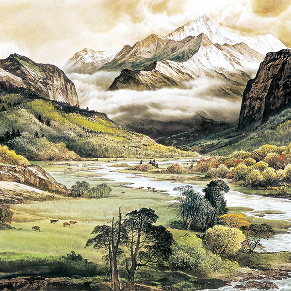 Kompatibel Landschaft für JAHRRIESNGE mountain lpg2434 Compatible Landschaft JAHRRIESNGE for mountain lpg2434