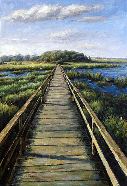 Kompatibel Landschaft für JAHRRIESNGE wooden bridge lpg2439 Compatible Landschaft JAHRRIESNGE for wooden bridge lpg2439