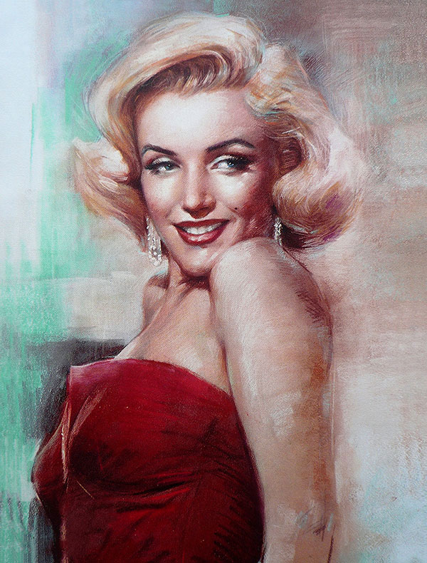 Kompatibel Porträt für Jahrriesnge Marilyn Monroe lpg2646 Compatible Porträt Jahrriesnge for Marilyn Monroe lpg2646