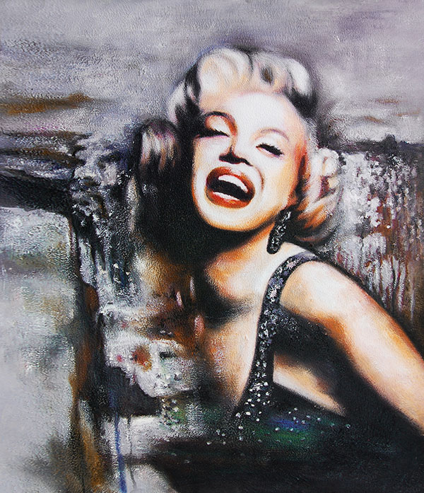 Kompatibel Porträt für Jahrriesnge Marilyn Monroe lpg2648 Compatible Porträt Jahrriesnge for Marilyn Monroe lpg2648