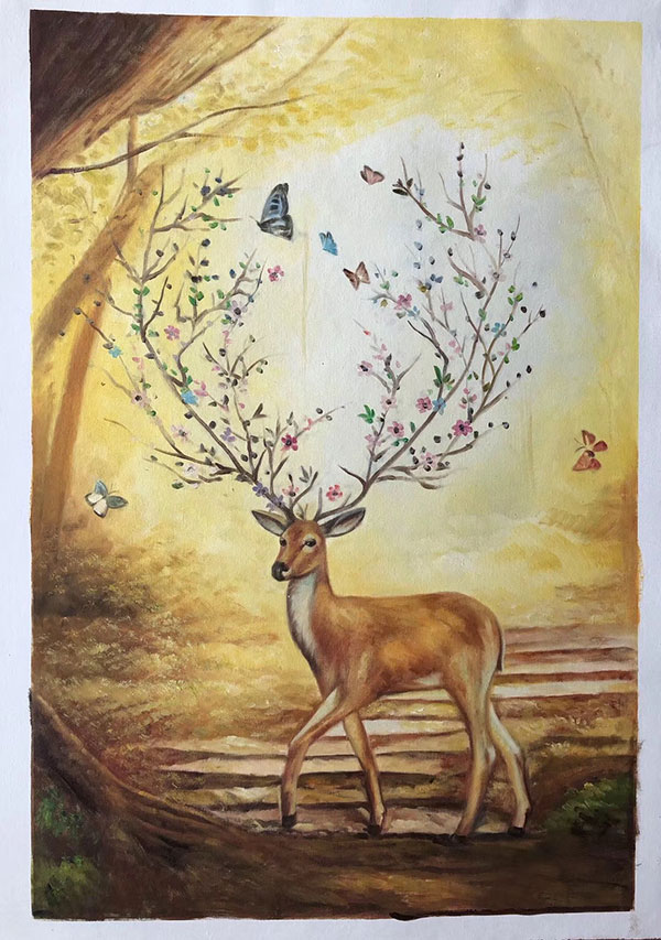 Kompatibel Tiere für Jahrriesnge deer and butterfly lpg2686 Compatible Tiere Jahrriesnge for deer and butterfly lpg2686